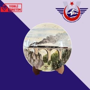 VARDA KÖPRÜSÜ TEMALI DEKORATİF TABAK