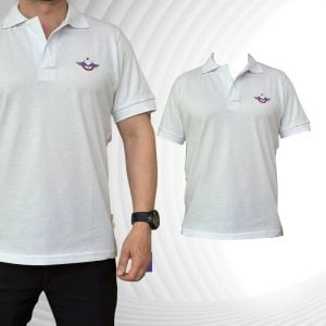 POLO YAKA TİŞÖRT - BEYAZ