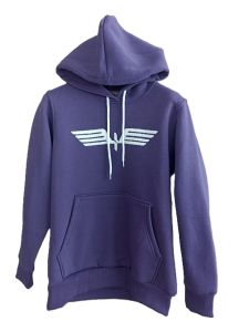 MOR KAPŞONLU SWEATSHİRT