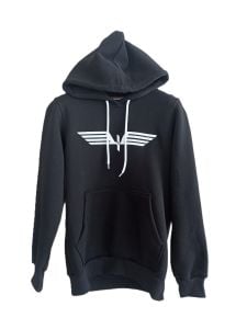 SİYAH  KAPŞONLU SWEATSHİRT
