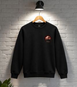SWEATSHİRT (DE-24000 YAKA BASKILI)