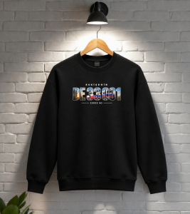 SWEATSHİRT (DE-33000 DÜZ RAKAM BASKILI)